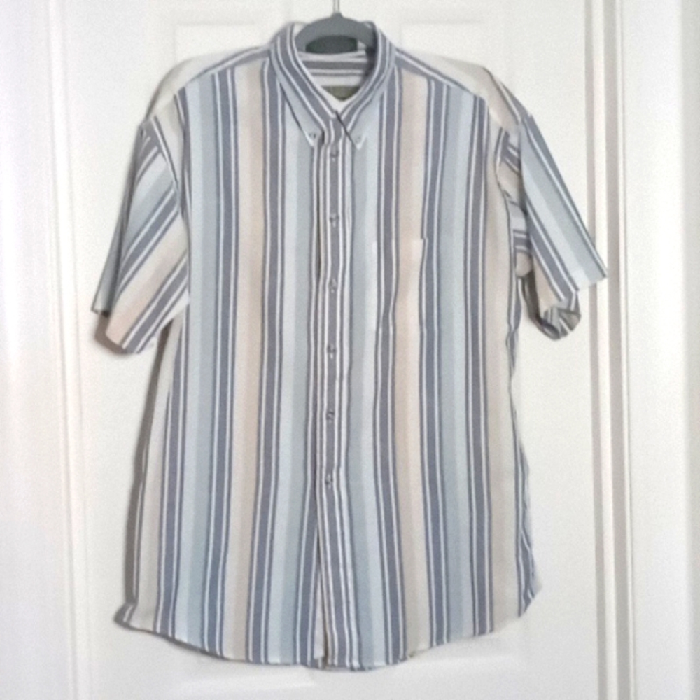 Men's Button Down short sleeve shirt Loafers By Reed & James